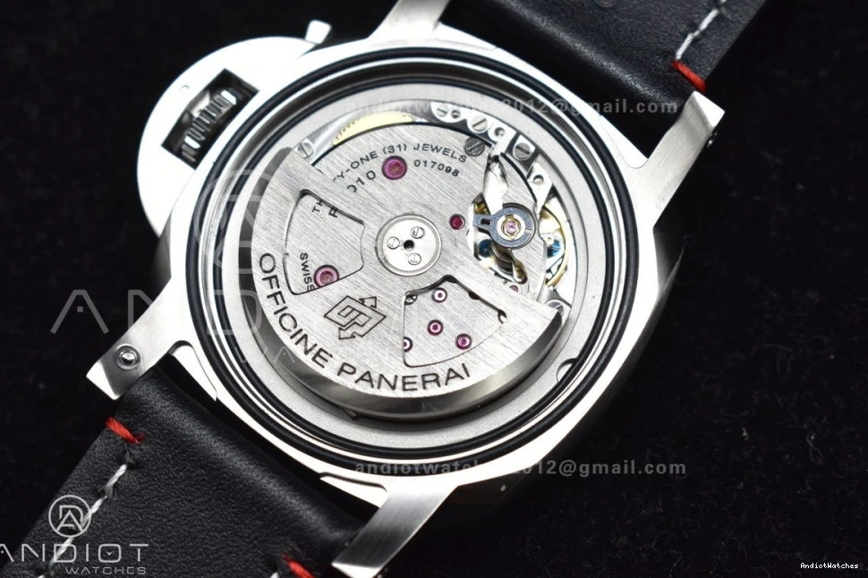 Green Brown Strap PAM732 on  999 Best Dial Edition TTF OnTrend P Dark Leather 1:1 0311